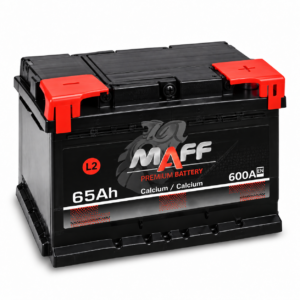 Акумулятор автомобільний MAFF 565 E0, 12 В, 65 А·год, 600 А, R+